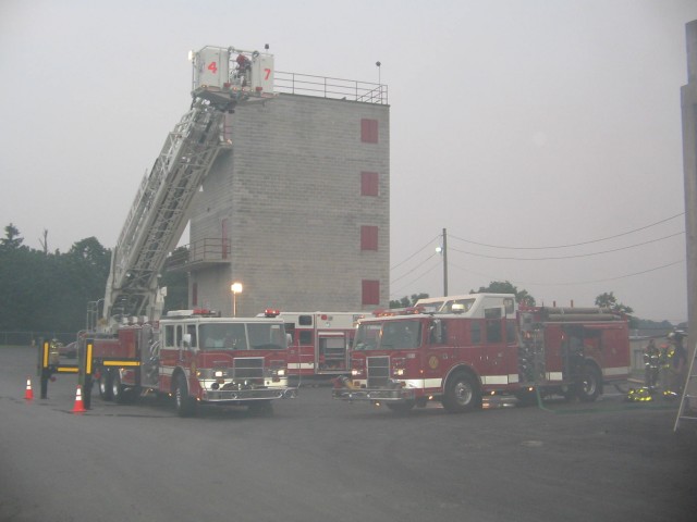 Burn Drill at West Chester Fire Training Ctr 06-01-2006 with Sta 73.