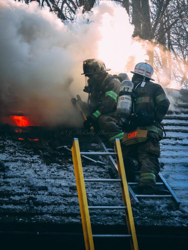 House Fire In Warwick Lionville Fire Company